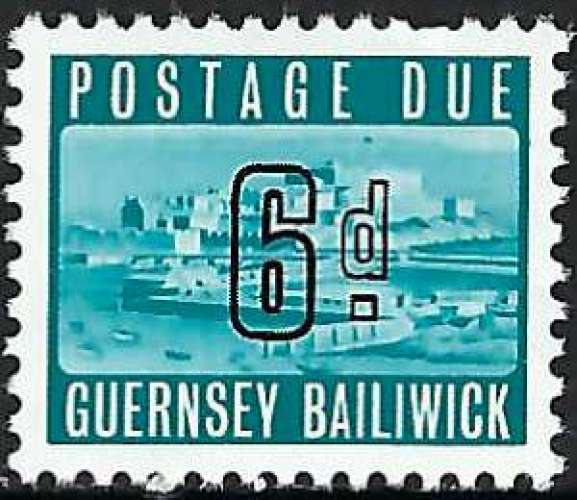 Guernesey - 1969 - Y & T n° 6 Timbres-taxe - MNH