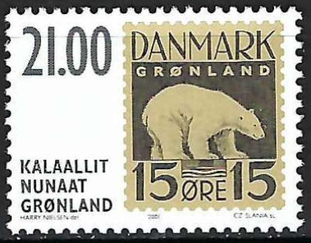 Groenland - 2001 - Y & T n° 352 - MNH