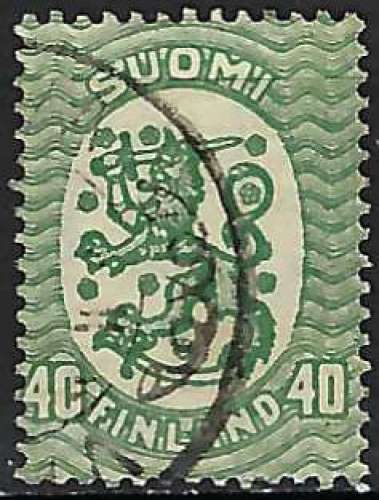 Finlande - 1925-29 - Y & T n° 112 - O.