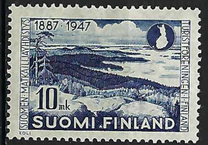 Finlande - 1947 - Y & T n° 333 - MNG