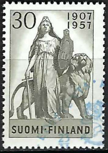 Finlande - 1957 - Y & T n° 457 - O.