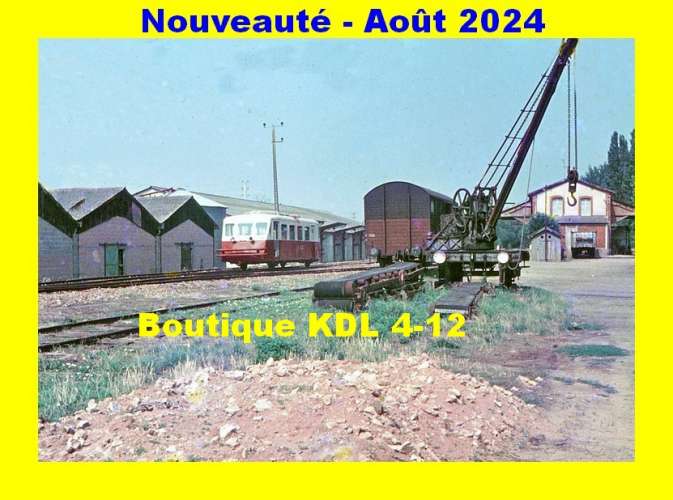 AL 990 - Autorail Billard X 903 arrivant en gare - BONNETABLE - Sarthe - M-St-C