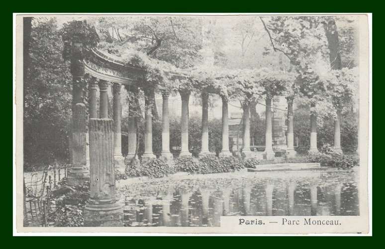 CPA PARIS (75) Parc Monceau, non écrite