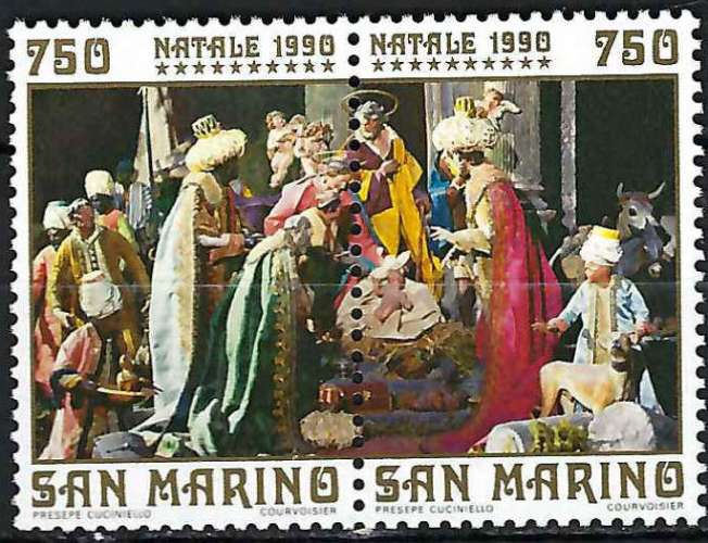 Saint-Marin - 1990 - Y & T n° 1257 & 1258 - MNH