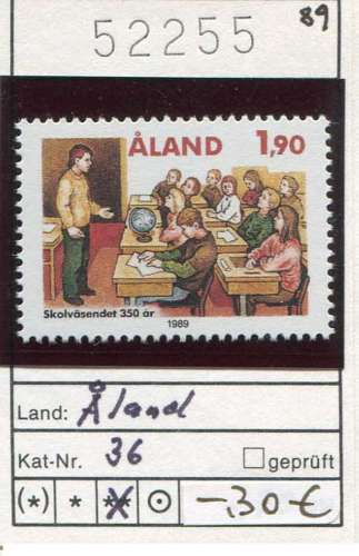 Aland 1989 - Michel 36  - ** neuf mnh