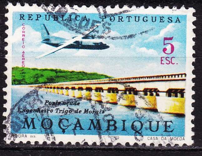 Mozambique - Province portugaise - Poste aérienne - Y&T N° 34