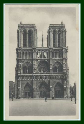 CPA PARIS (75) Notre Dame non écrite