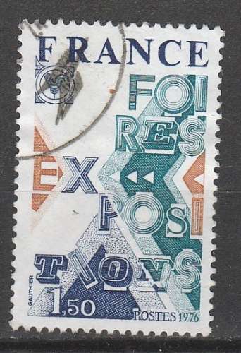 France 1976 YT 1909 Foires Expositions