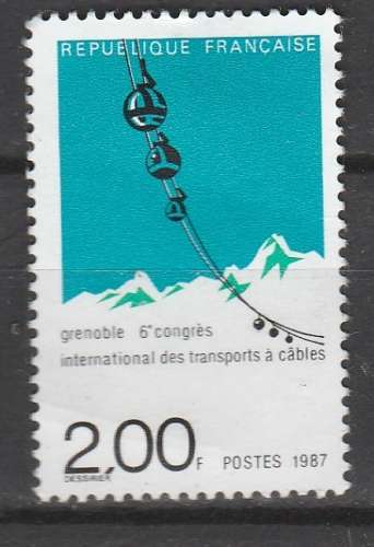 France 1987 YT 2480 Congrès Grenoble