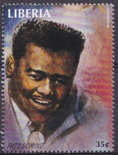 Liberia 1996 Y&T 1386 neuf ** - Fats Domino 