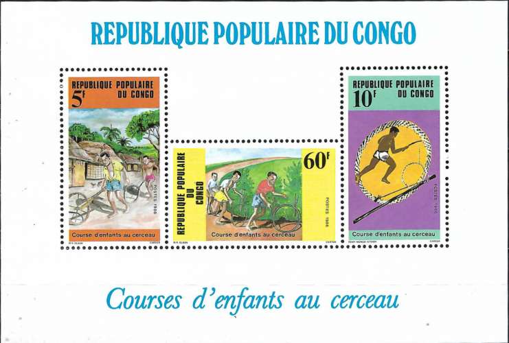 Congo - 1986 - Y & T n° 40 Blocs & feuillets - MNH