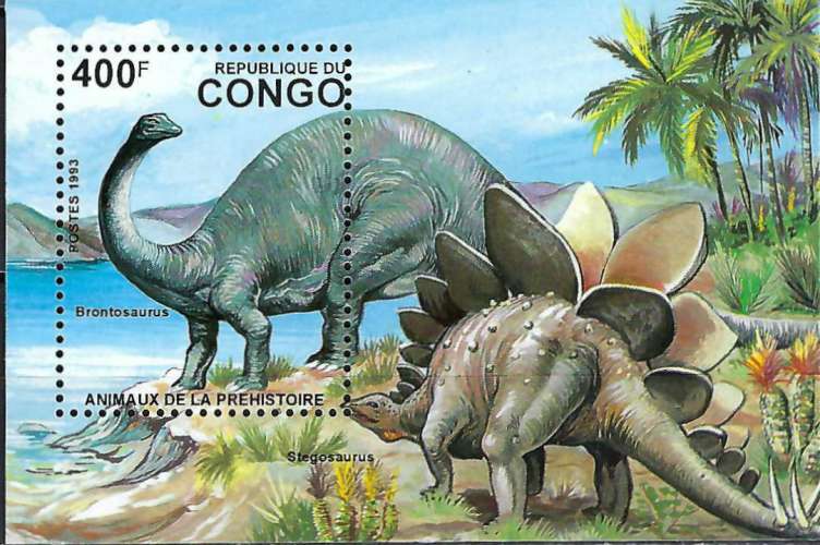 Congo - 1993 - Y & T n° 59C Blocs & feuillets - MNH