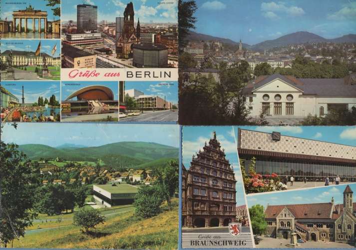 Lot 40 CPSM ALLEMAGNE (20 Scans avec verso) Voy. > France (Petit prix !)