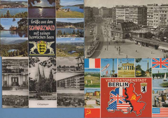 Lot 40 CPSM ALLEMAGNE (20 Scans avec verso) Voy. > France (Petit prix !)