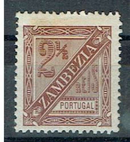 ZAMBÈZE 1893/94 - YT 1 MH DENT. 12 3/4.