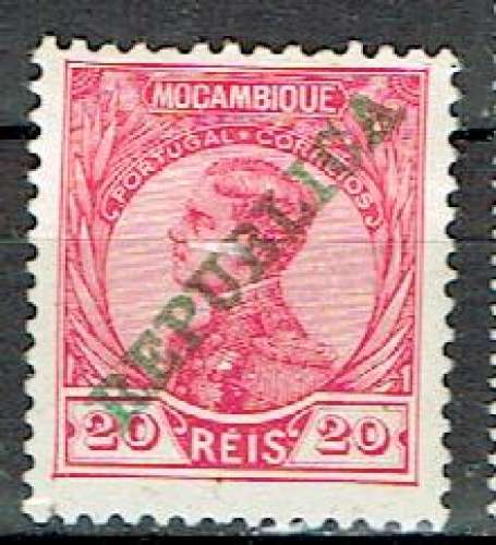 PORTUGAL MOZAMBIQUE 1912 - YT 123 MH SURCHARGÉ 