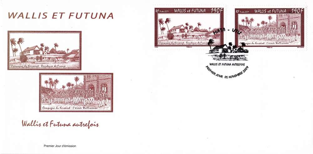 Wallis et Futuna - Premier jour - Y&T N° 723/724