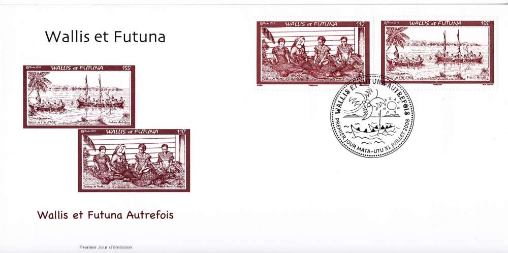 Wallis et Futuna - Premier jour - Y&T N° 697/698