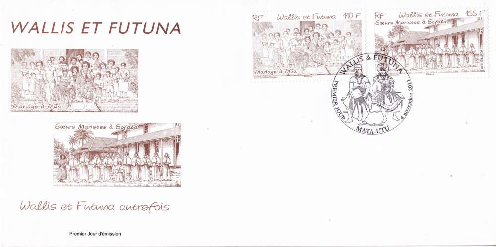 Wallis et Futuna - Premier jour - Y&T N° 758/759