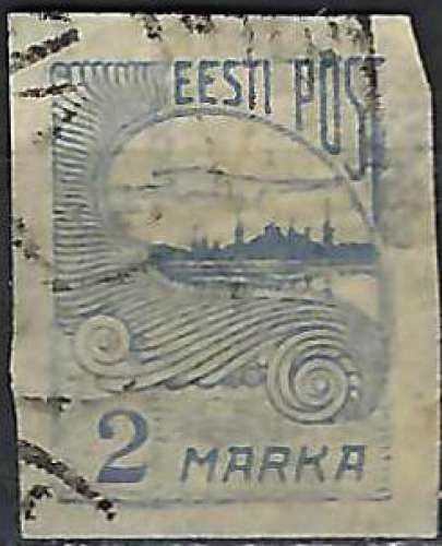 Estonie - 1919-24 - Y & T n° 20 - O.