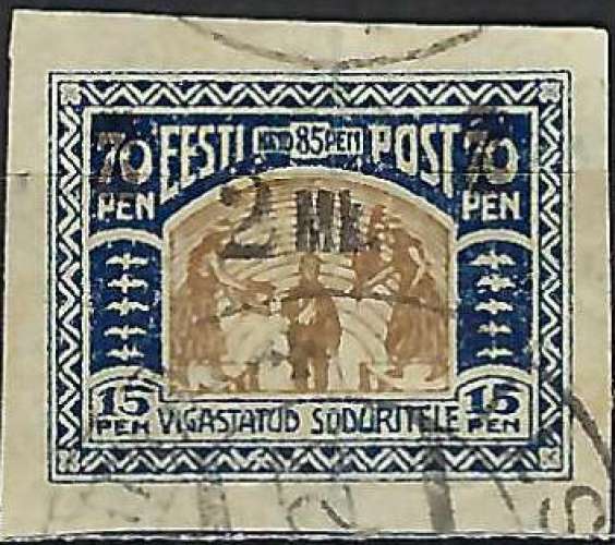 Estonie - 1920 - Y & T n° 43 - O.