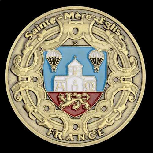 Médaille NEUVE - WW2 Débarquement Sainte-Mère-Église D-Day 6 Juin 1944