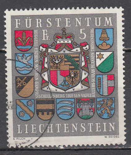 Liechtenstein 1973  Y&T  537  oblitéré