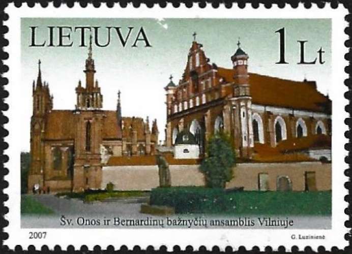 Lituanie - 2007 - Y&T 816 ** - MNH 