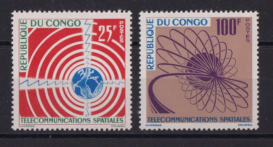 CONGO  Y/T   n° 154/155    neuf **    1963