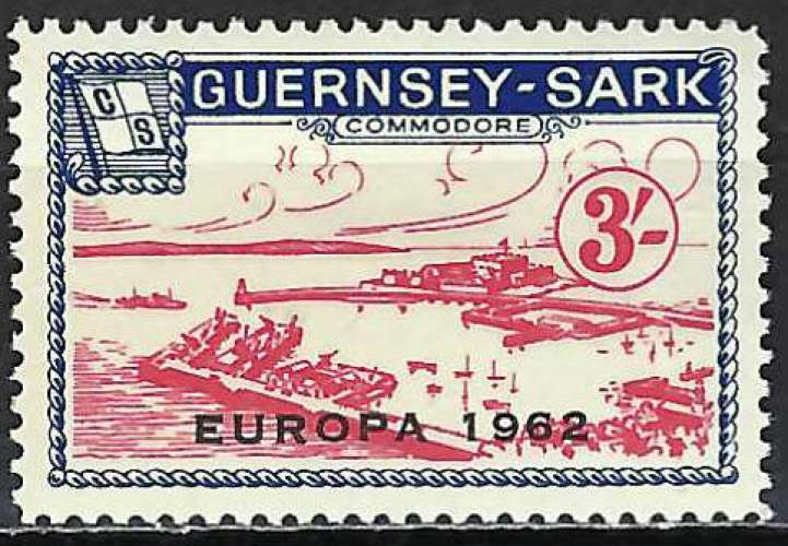 Guernesey - Sercq (Bureaux privés) - 1962 - Col. n° GG-GS 1962-03 - Europa - MNH