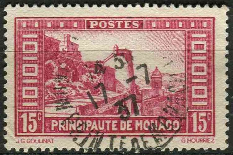 MONACO 1933 oblitéré N° 119