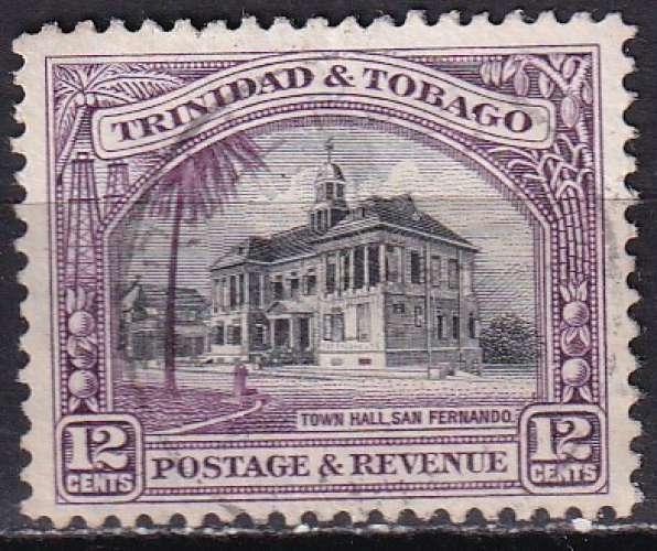 trinité et tobago ... n° 127 (B)  obliteré ... 1935