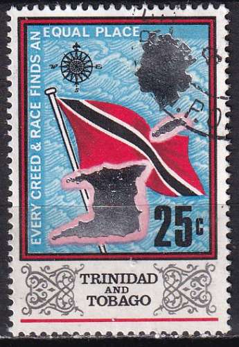 trinité et tobago ... n° 240  obliteré ... 1969