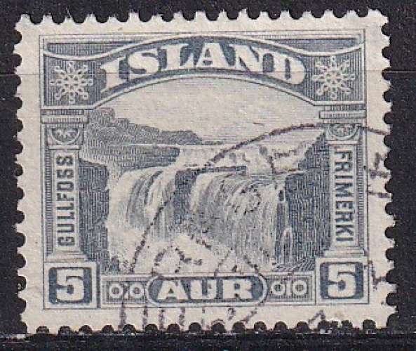 islande ... n° 139  obliteré ... 1931