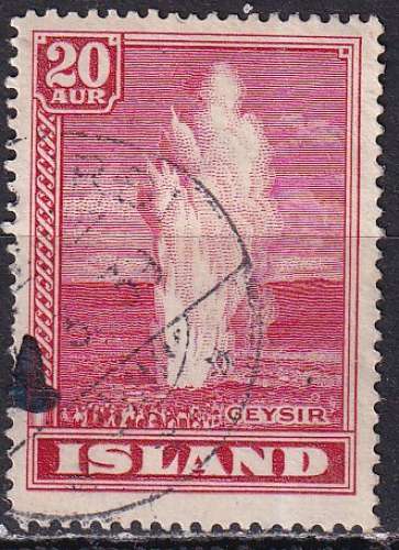 islande ... n° 177  obliteré ... 1938