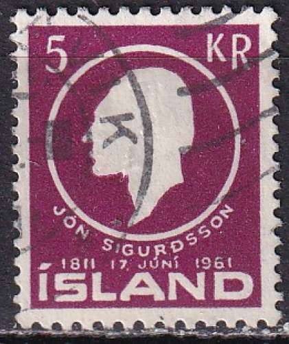 islande ... n° 308  obliteré ... 1961