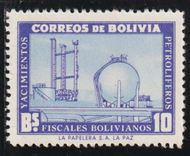 BOLIVIE 1955 - Y&T  N° 355