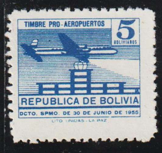 BOLIVIE P.A. - Y&T  N° 164