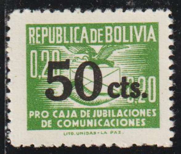 BOLIVIE Bienfaisance - Y&T  N° 13**