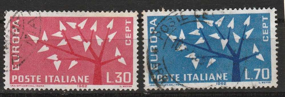 Italie 1962 Europa CEPT YT 873 & 874