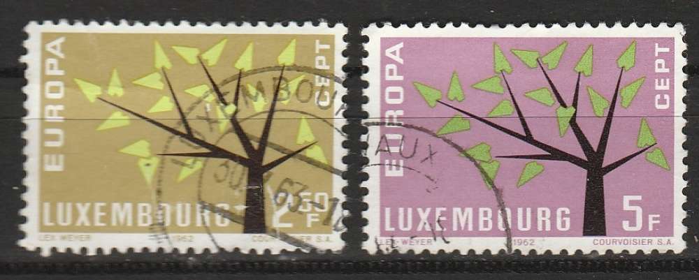 Luxembourg 1962 Europa CEPT YT 612 & 613