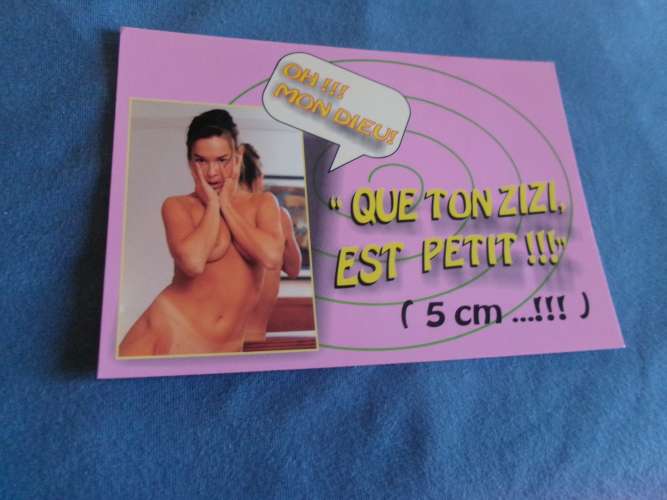 BELLE CARTE HUMORISTIQUE ..