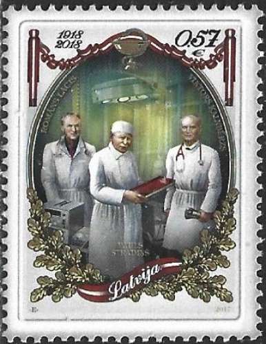 Lettonie - 2017 - Y&T 1002 ** - MNH