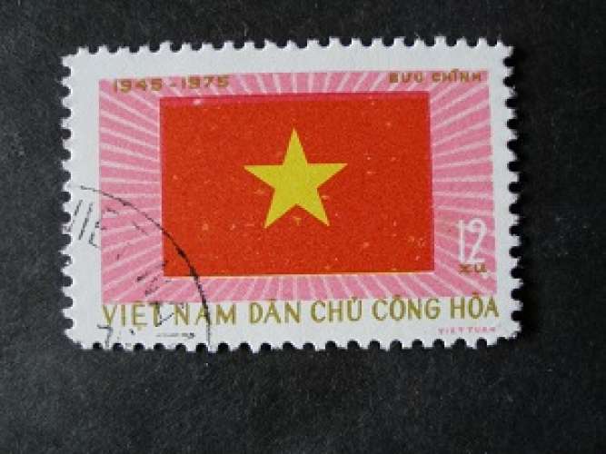 Vietnam 1975 - Drapeau National  - Oblitéré