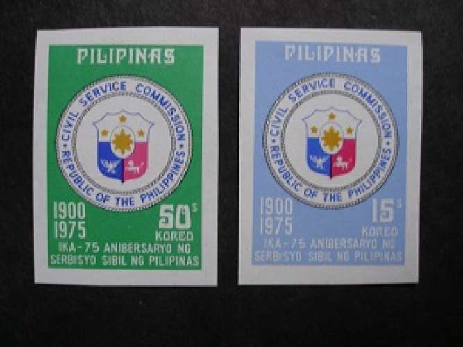 Philippines 1975 - 75 Ans du service civil - MNH**