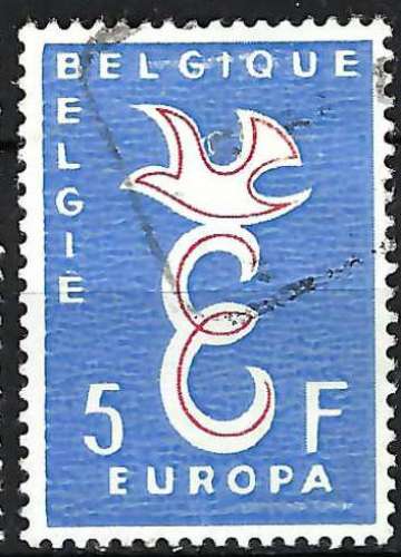 Belgique - 1958 - Y & T n° 1065 - Europa - O.