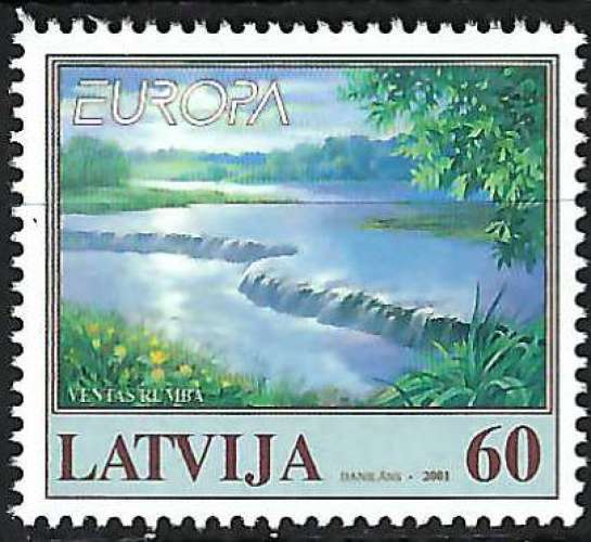 Lettonie - 2001 - Y & T n° 514 - Europa - MNH