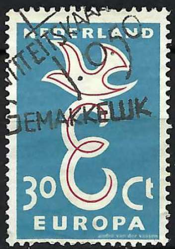 Pays-Bas - 1958 - Y & T n° 692 - Europa - O.