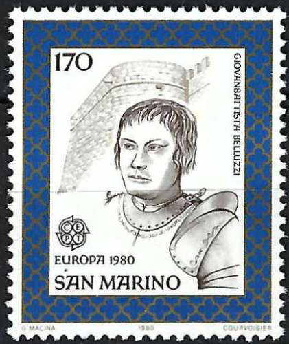 Saint-Marin - 1980 - Y & T n° 1011 - Europa - MNH