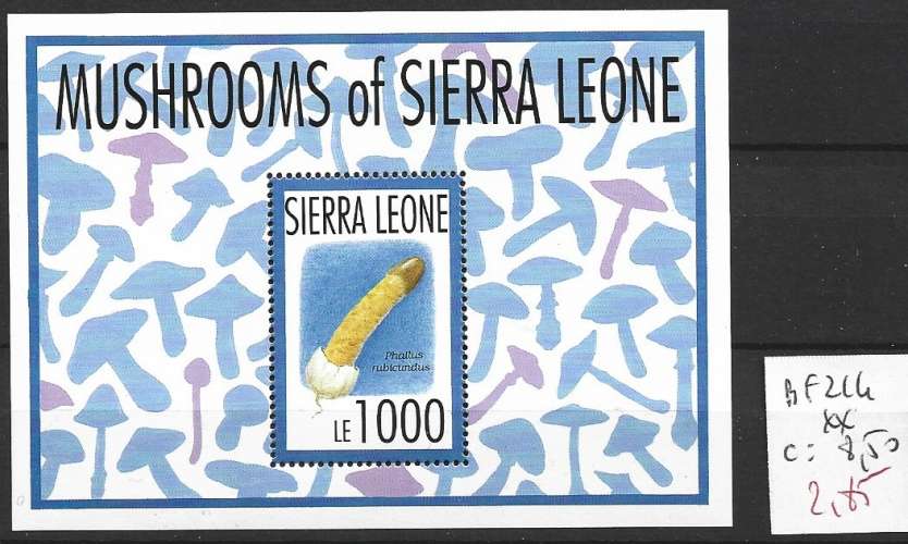 SIERRA LEONE BF 214 ** côte 8.50 €